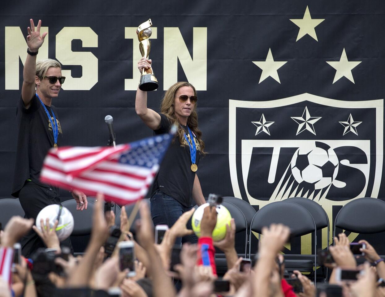 Christie Rampone, Abby Wambach