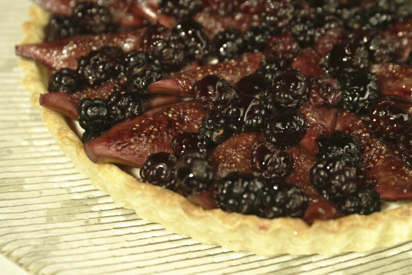 Recipe: Mulberry and fig tart