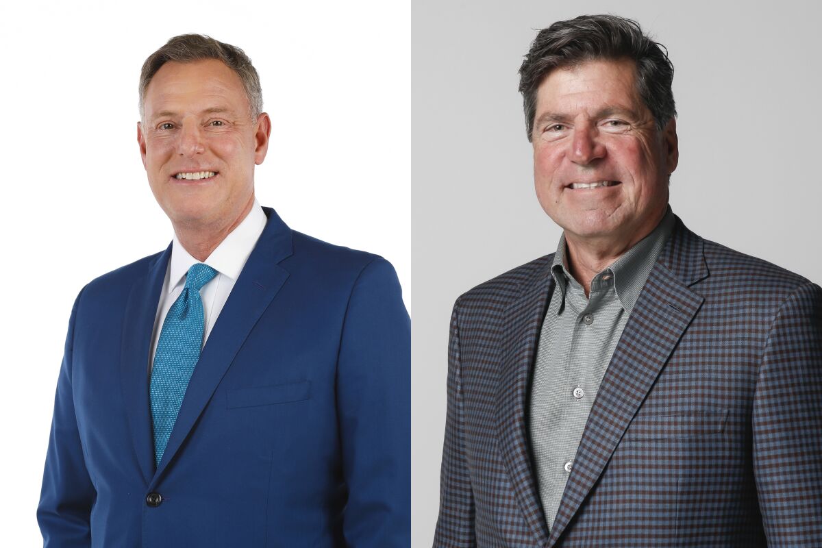 Rep. Scott Peters, Jim DeBello are running for California's 52nd congressional district seat.