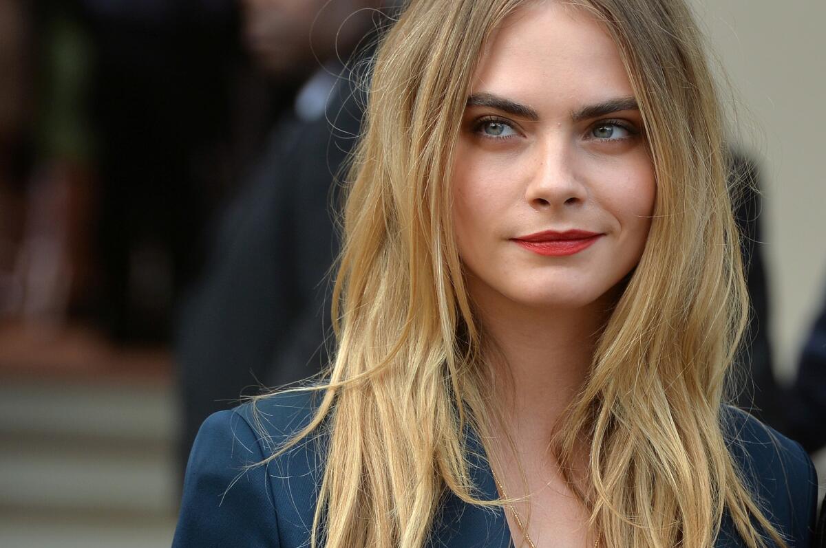 Cara Delevingne.