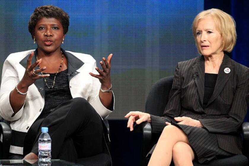 Gwen Ifill and Judy Woodruff will co-anchor the "PBS Newshour." This marks the first time in history that a major network newscast has been anchored by two women.