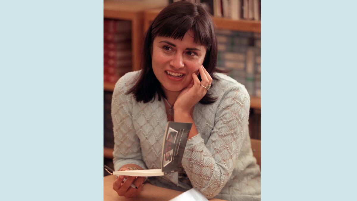 Author Michele Serros, known for her poetry and the books "Chicana Falsa and Other Stories of Death, Identity and Oxnard" and "How to Be a Chicana Role Model" died Jan 4 at 48 from cancer.