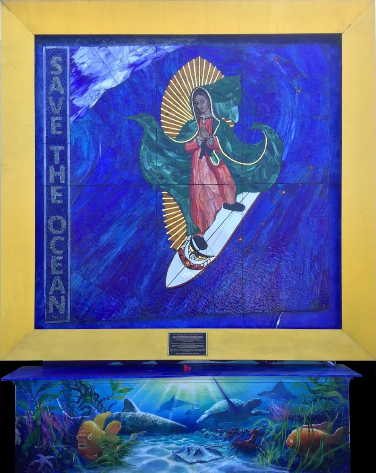 Surfing Madonna Oceans Project