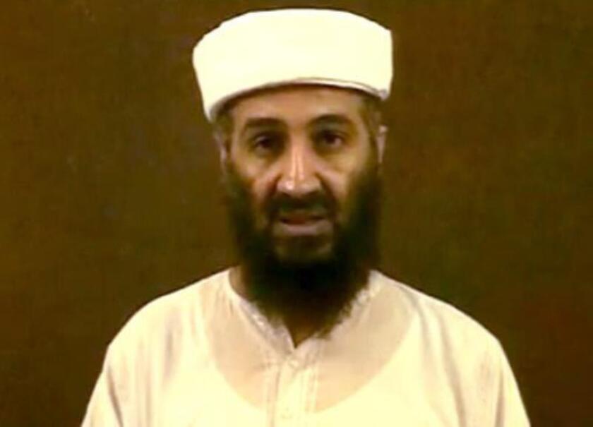 Captura de video cedida del líder de Al Qaeda, Osama bin Laden. EFE/DEPARTAMENTO DE DEFENSA DE EEUU/SOLO USO EDITORIAL/SOLO USO EDITORIAL