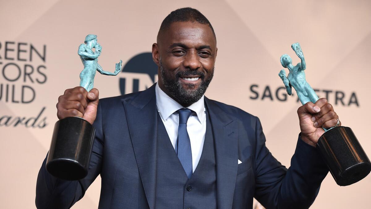 Idris Elba won two awards at the 2016 SAG Awards.