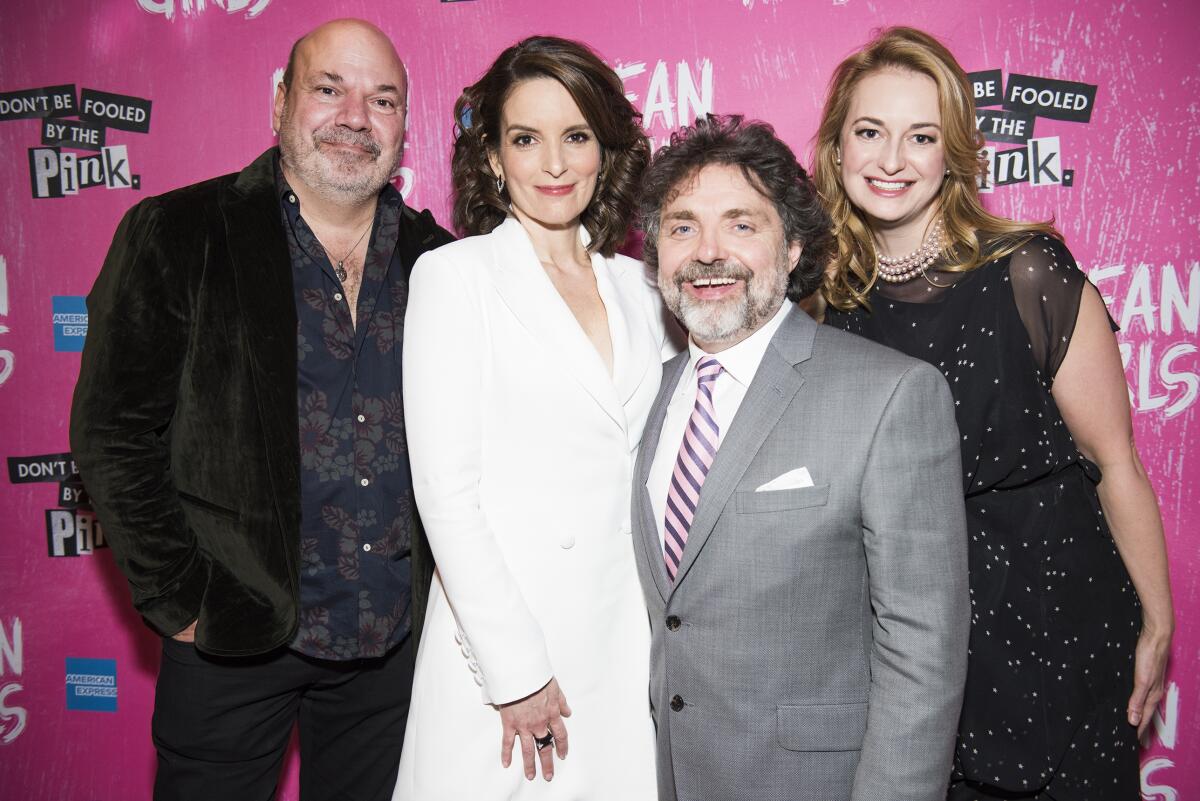 The creative team for the "Mean Girls" musical.