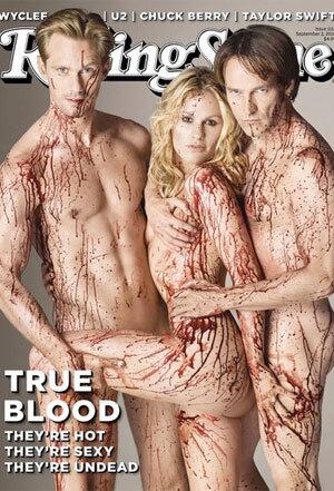 Love it or hate it, the August cover of "Rolling Stone" featuring the stars of HBO's "True Blood" clad in their birthday suits and lots and lots of red-tinted corn syrup raised lots of eyebrows. Cast your vote for hot or gross here.