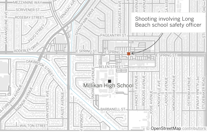 Shooting involving Long Beach school safety officer