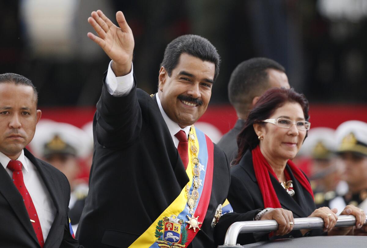 ARCHIVO - El presidente de Venezuela, Nicolás Maduro, 