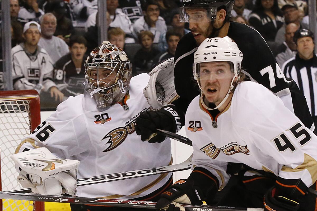 Sami Vatanen (No. 45), is returning to the Ducks.