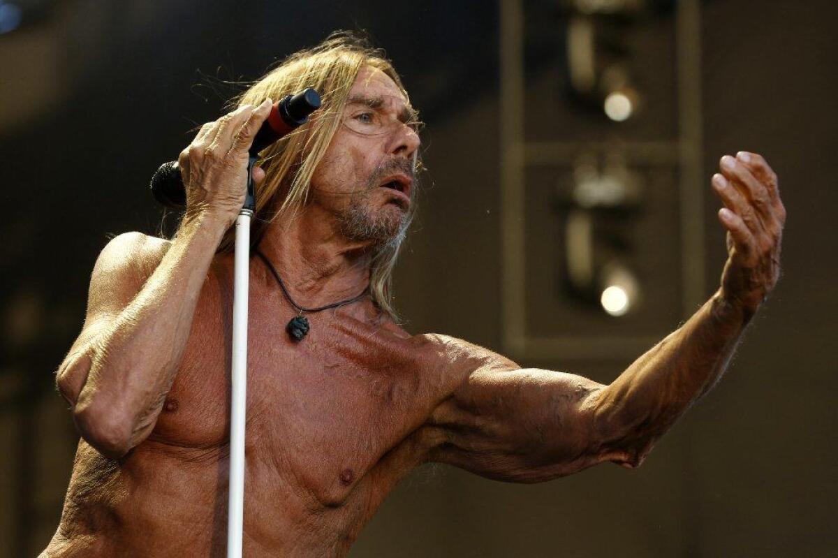 Iggy Pop was in prime form at FYF Fest on Sunday.