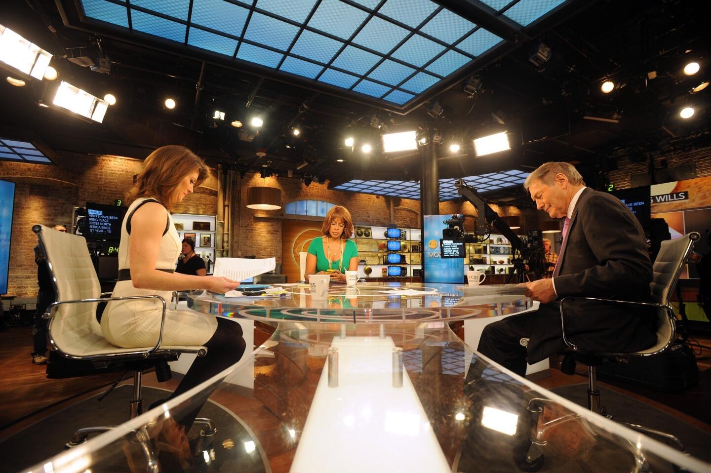 On the set: 'CBS This Morning'