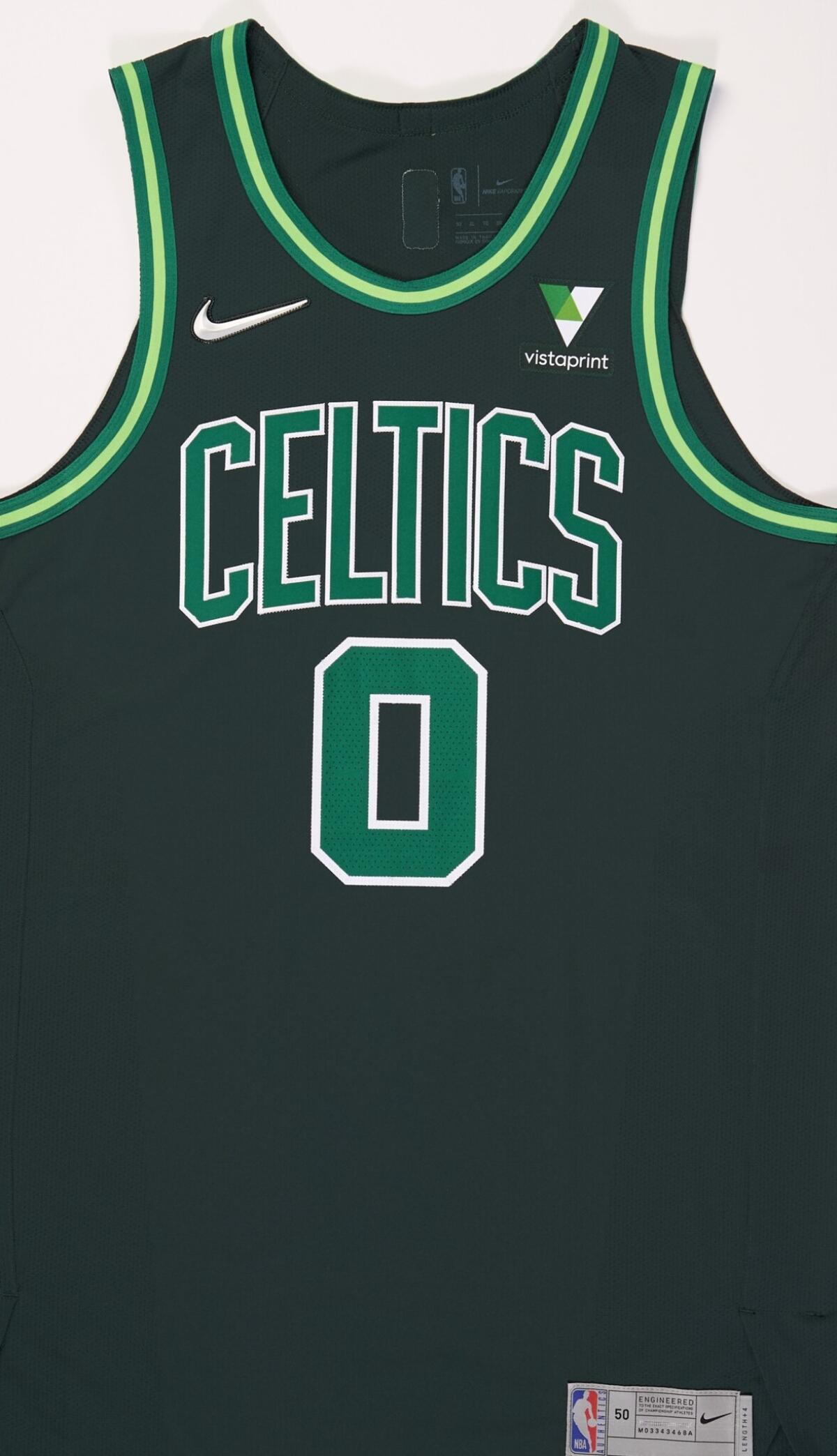 Boston Celtics "Earned Edition" jersey