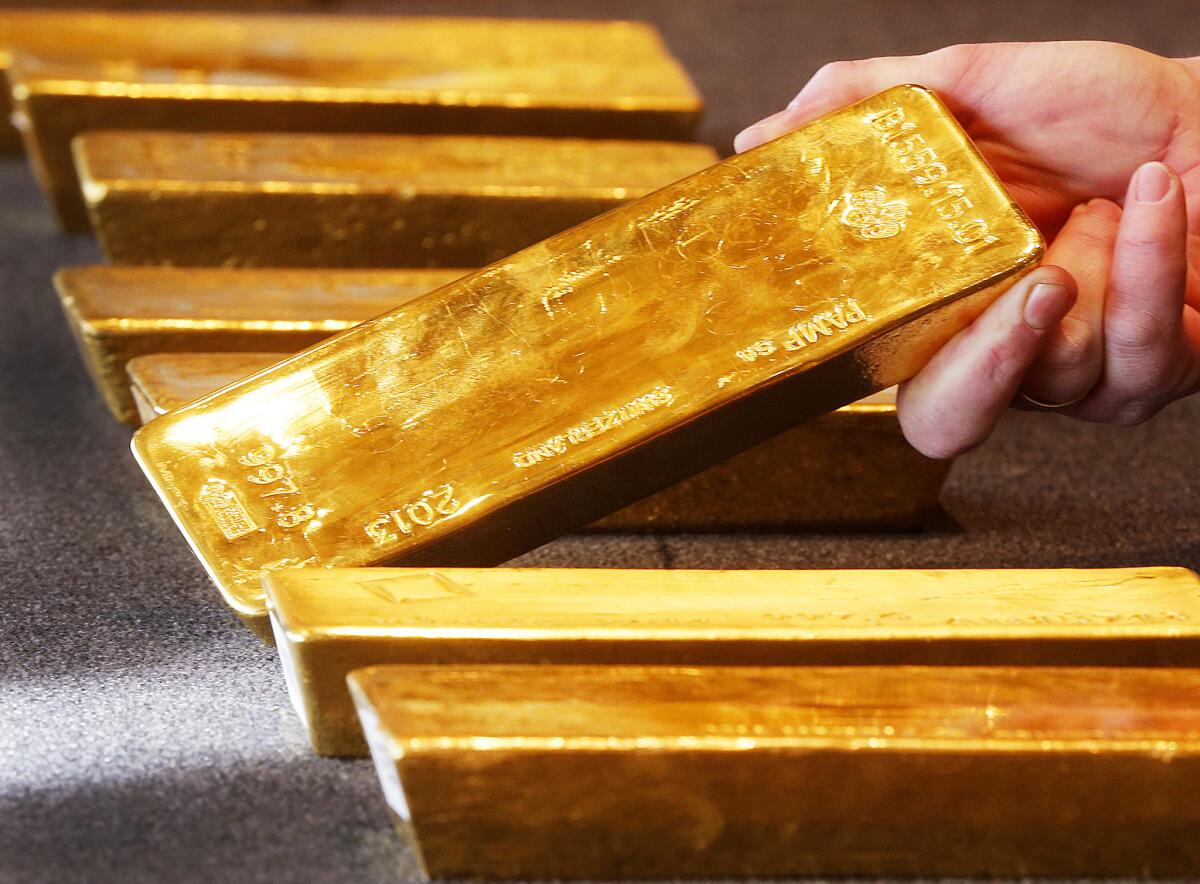 Gold bars