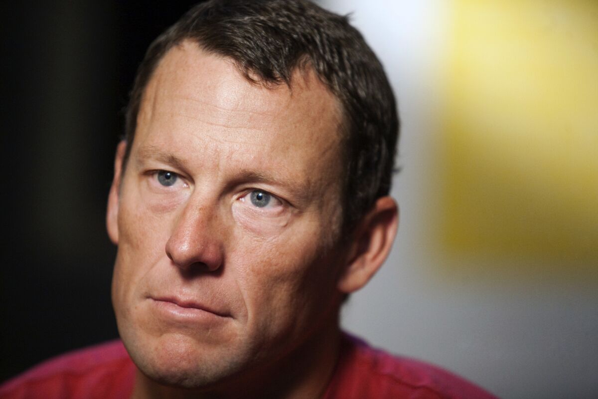 Lance Armstrong in February 2011.