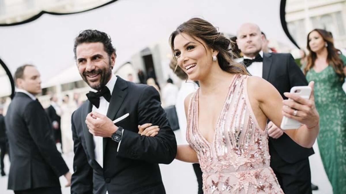 Actress Eva Longoria and husband José Bastón are expecting a baby.