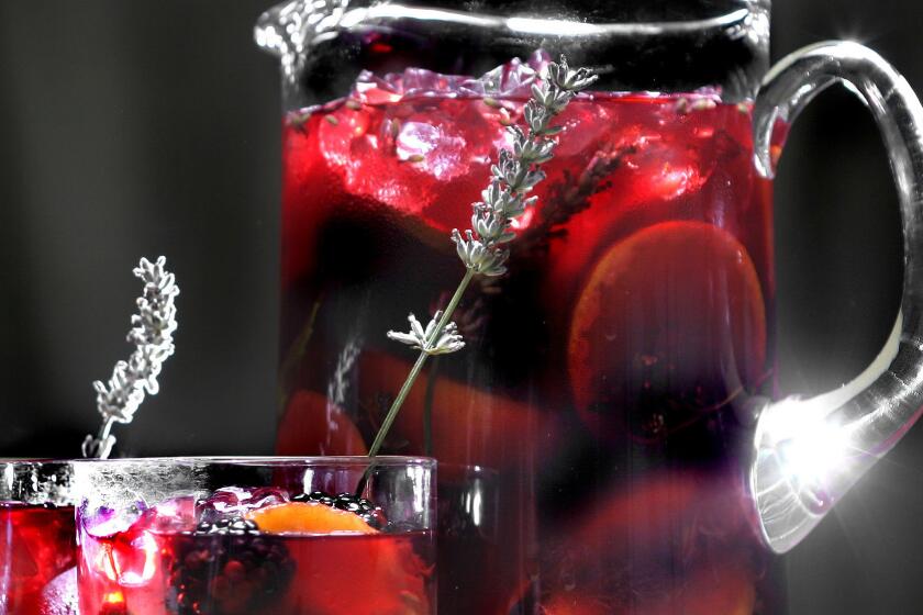 Cool and refreshing. Recipe: Sangria No. 27