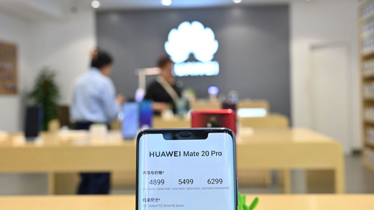 One phone trade-in company in Britain said it has seen a 540% increase in the number of Huawei devices brought in for exchange.