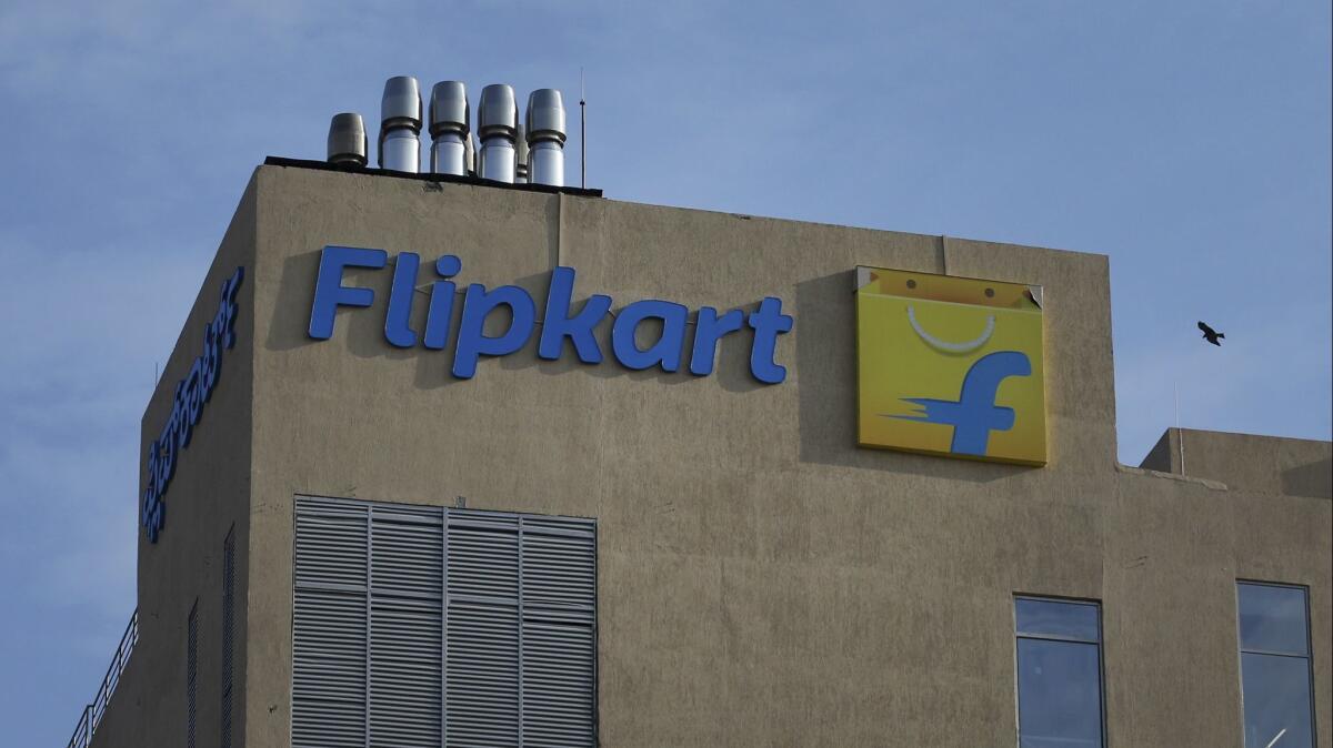 Flipkart headquarters in Bangalore, India, in May 2018.