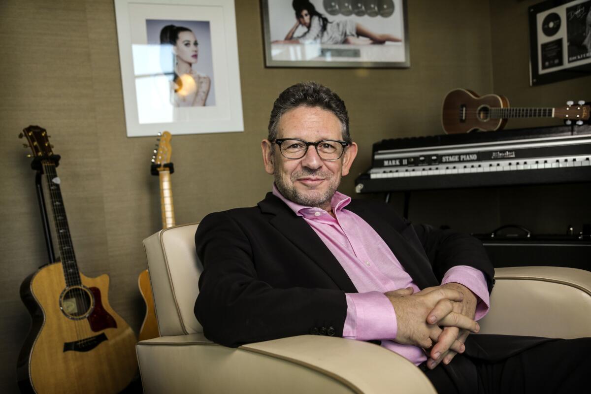 Lucian Grainge, chairman of the world's largest music company, Universal Music.