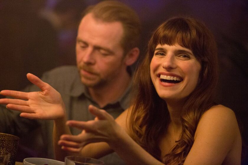 Simon Pegg and Lake Bell in "Man Up."