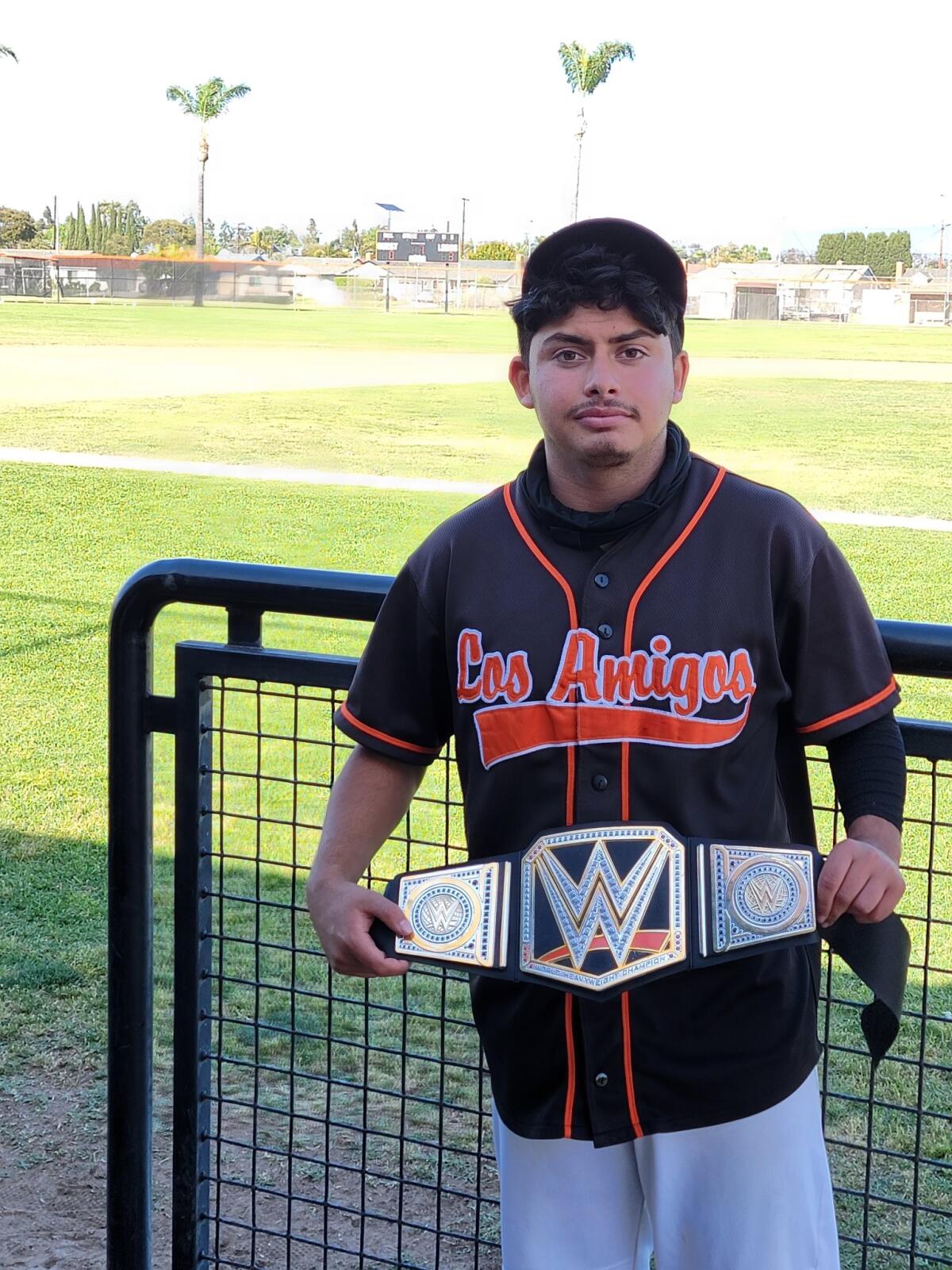 Los Amigos High sophomore Juan Gutierrez was the Garden Grove League MVP.