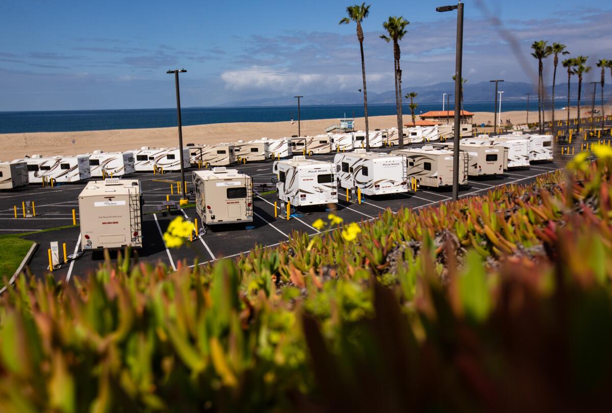 Dockweiler Beach in Los Angeles County could be used as a coronavirus quarantine zone.