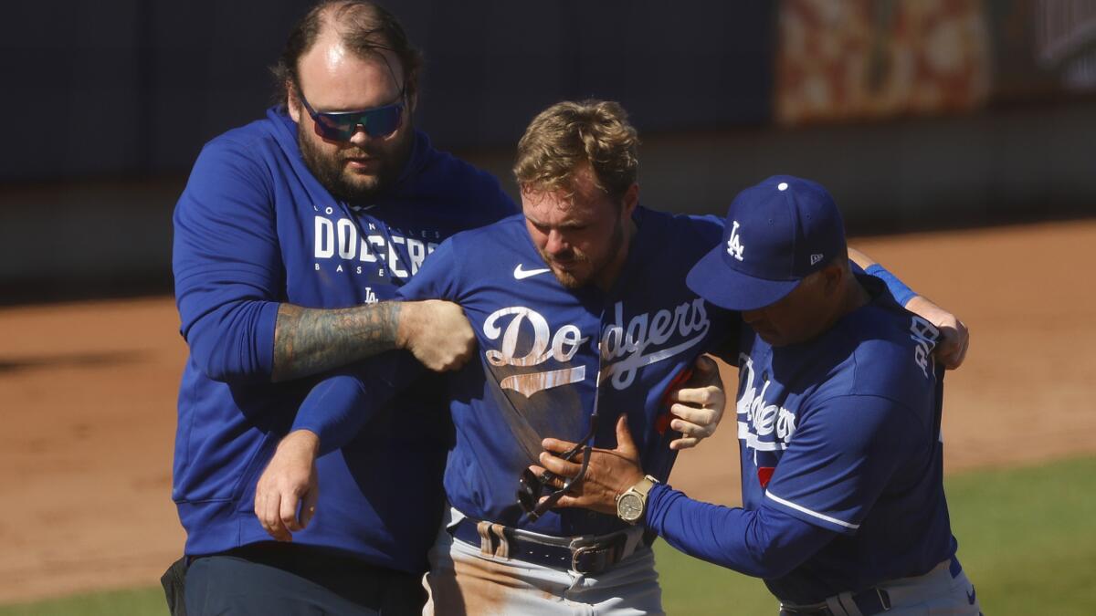 Dodgers' Gavin Lux expected to miss season with torn ACL - Los