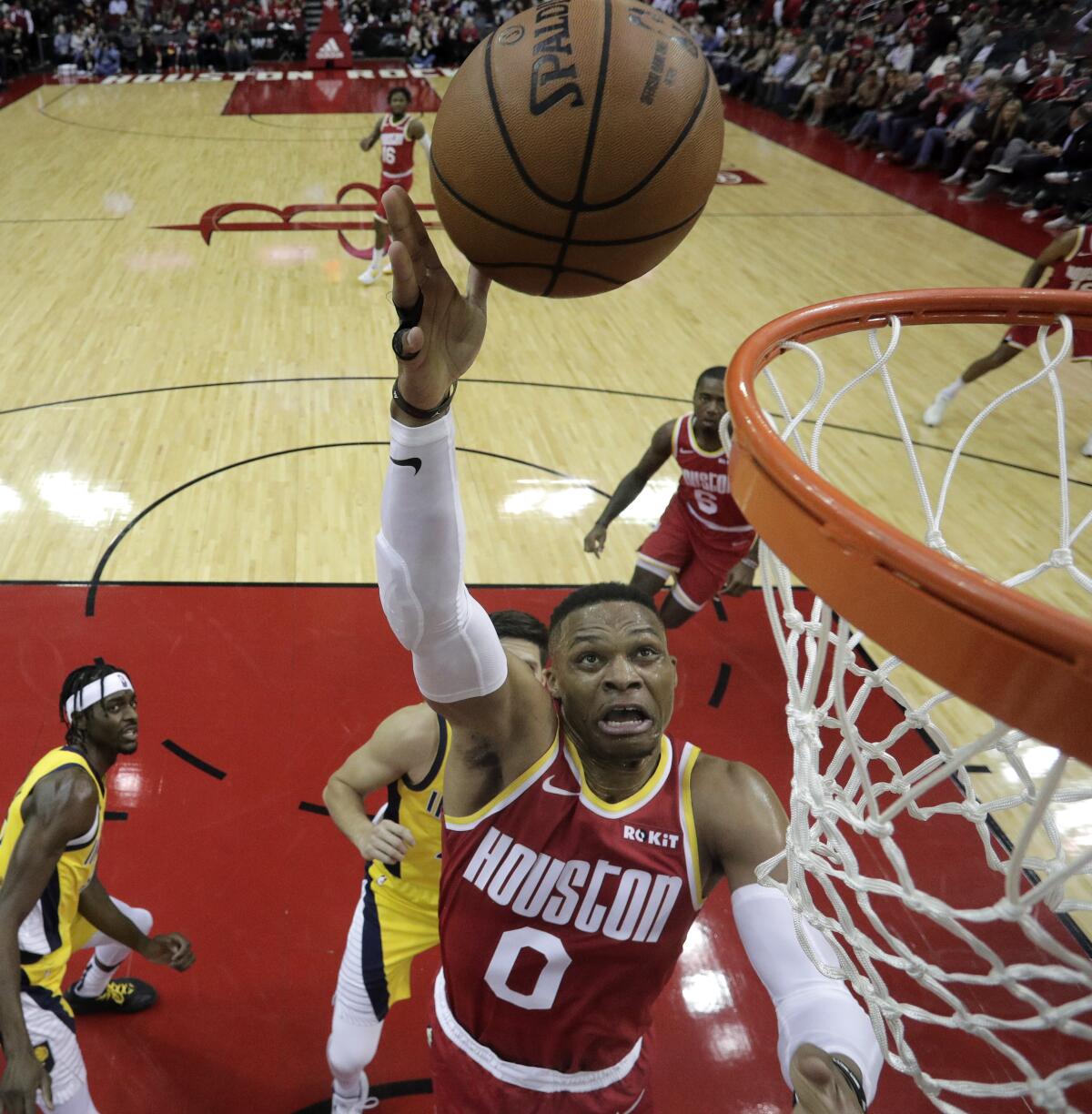 Harden's 44 points lead Rockets over Pacers 111-102 - The San Diego  Union-Tribune