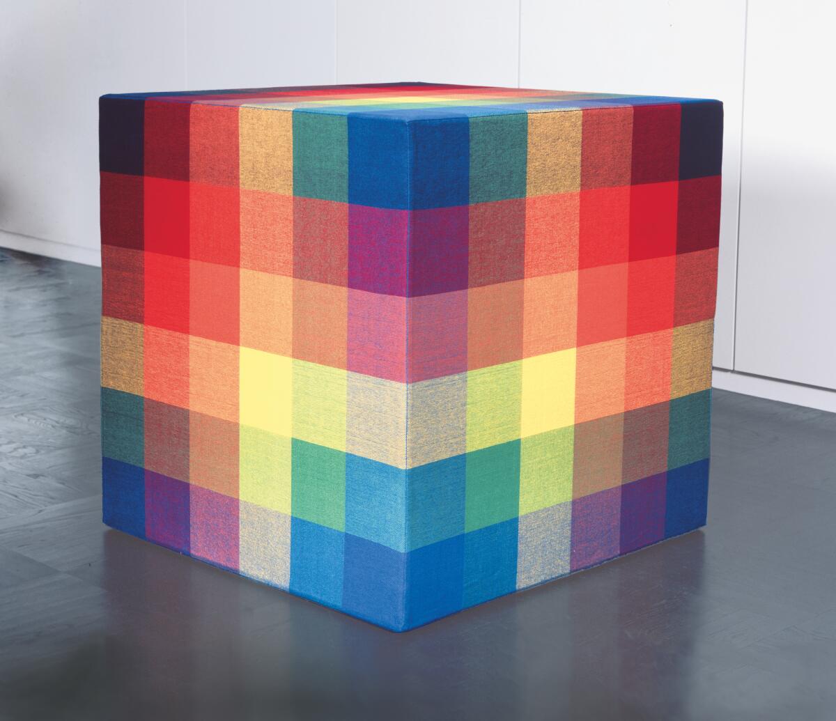 In 1997 Jim Isermann slipcovered a Minimalist cube. The rest is queer art  history - Los Angeles Times