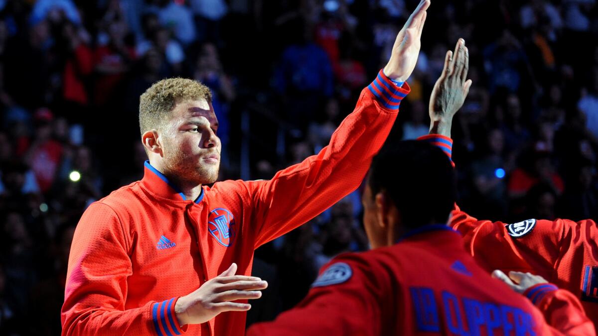 Blake Griffin averaged 21.6 points, 8.1 rebounds and 4.9 assists a game last season.