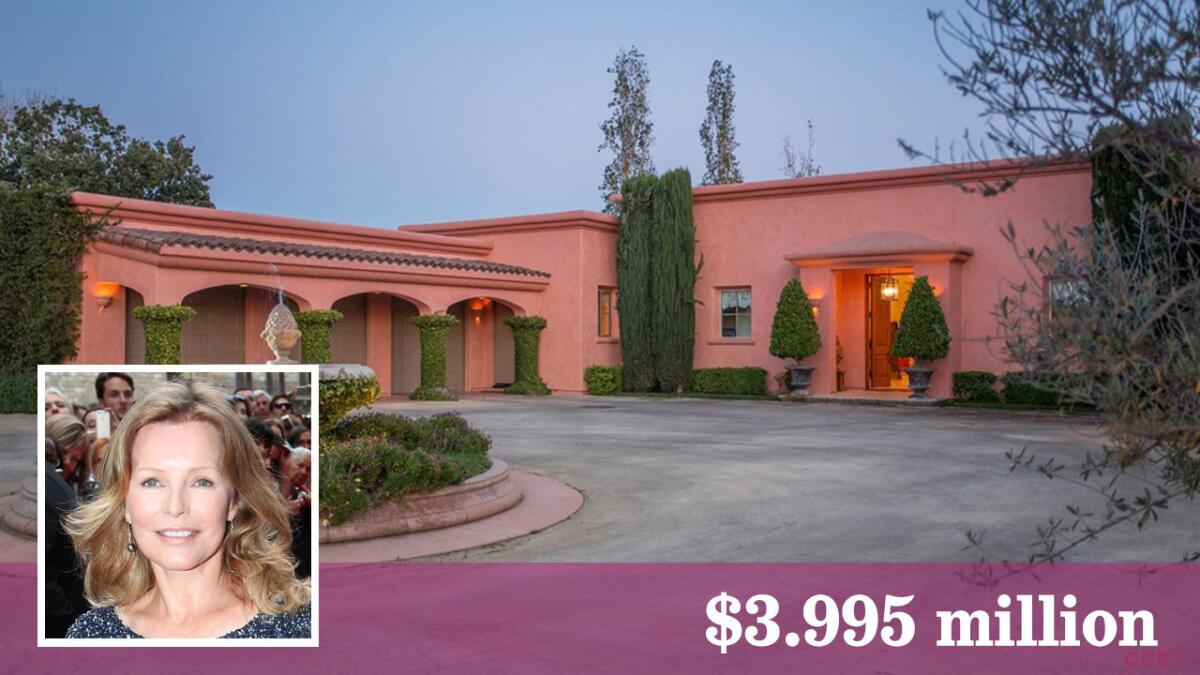 The Italian-style villa in Santa Ynez wine country was once owned by actress Cheryl Ladd.