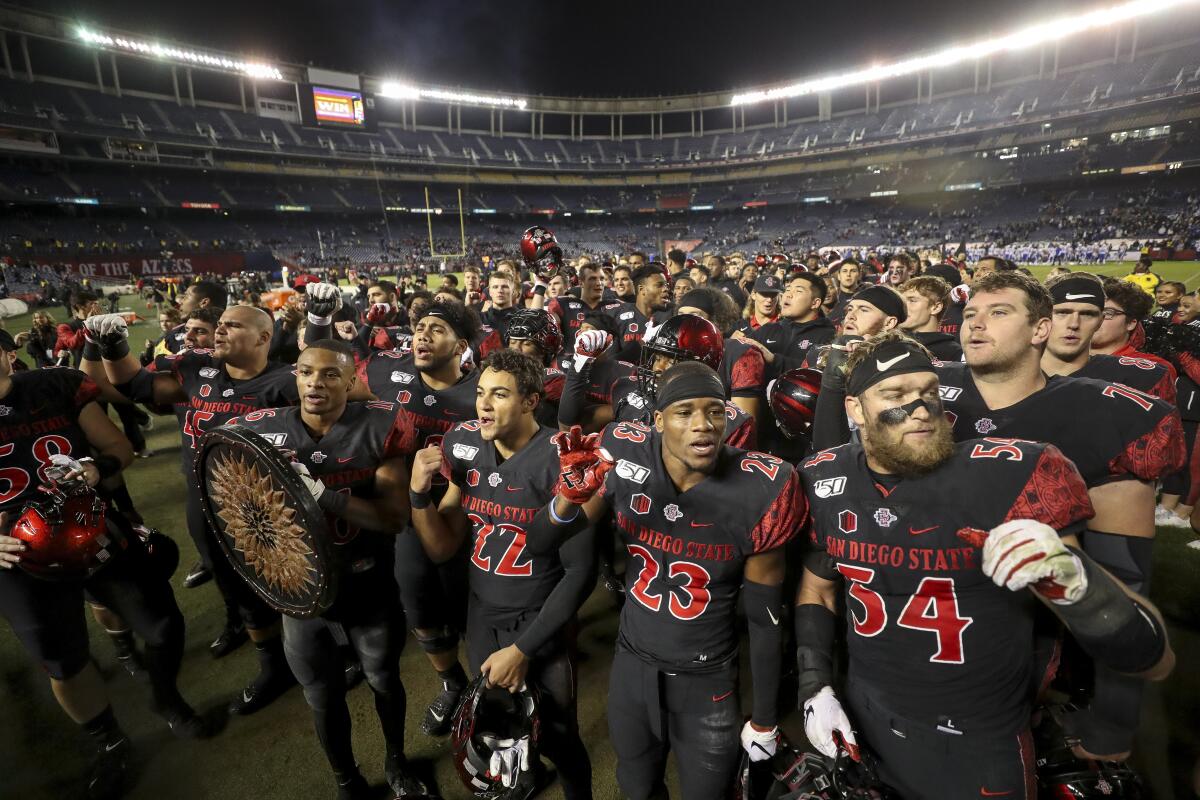 San Diego State is headed to a bowl game for the school-record 10th straight season.