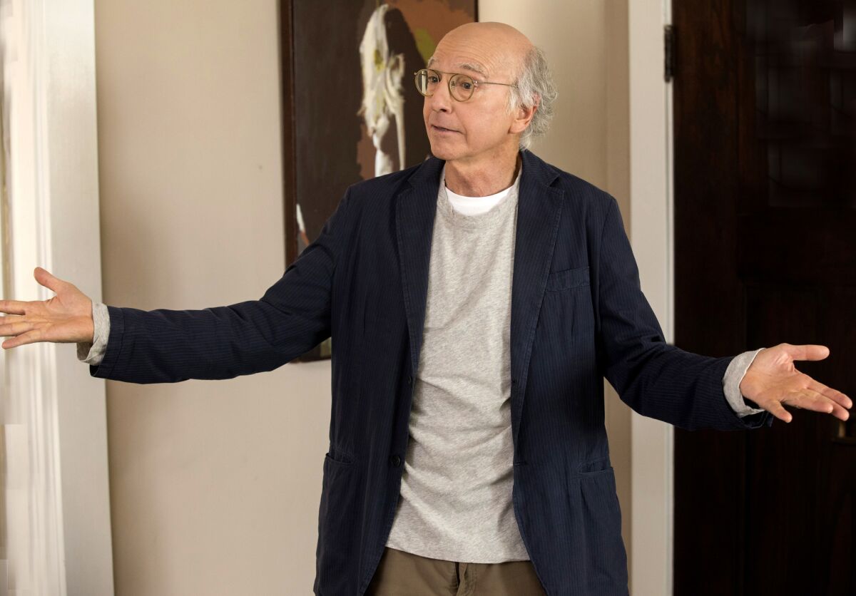 Larry David in "Curb Your Enthusiasm"