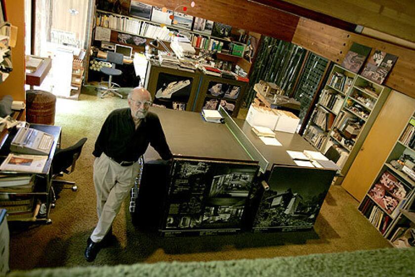 Architect Ray Kappe will move his life?s work from four rooms of his Pacific Palisades home to the Getty Research Institute. Complete bodies of work are rare, curators say, and competition to obtain them is fierce. Since December, the Getty has acquired the archives of Pierre Koenig, Lautner and Kappe.