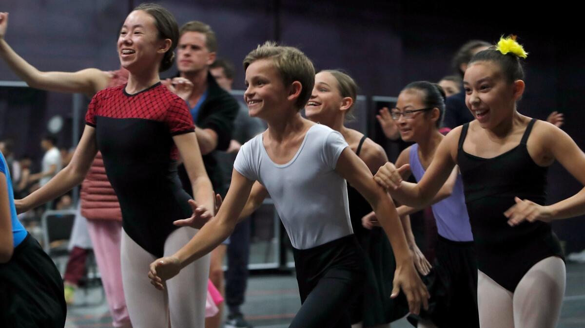 Owen McLarand, 11, of Newport Beach gets ready this week for his role as a mouse in the American Ballet Theatre production of "The Nutcracker," running Thursday through Dec. 17 at the Segerstrom Center for the Arts in Costa Mesa.