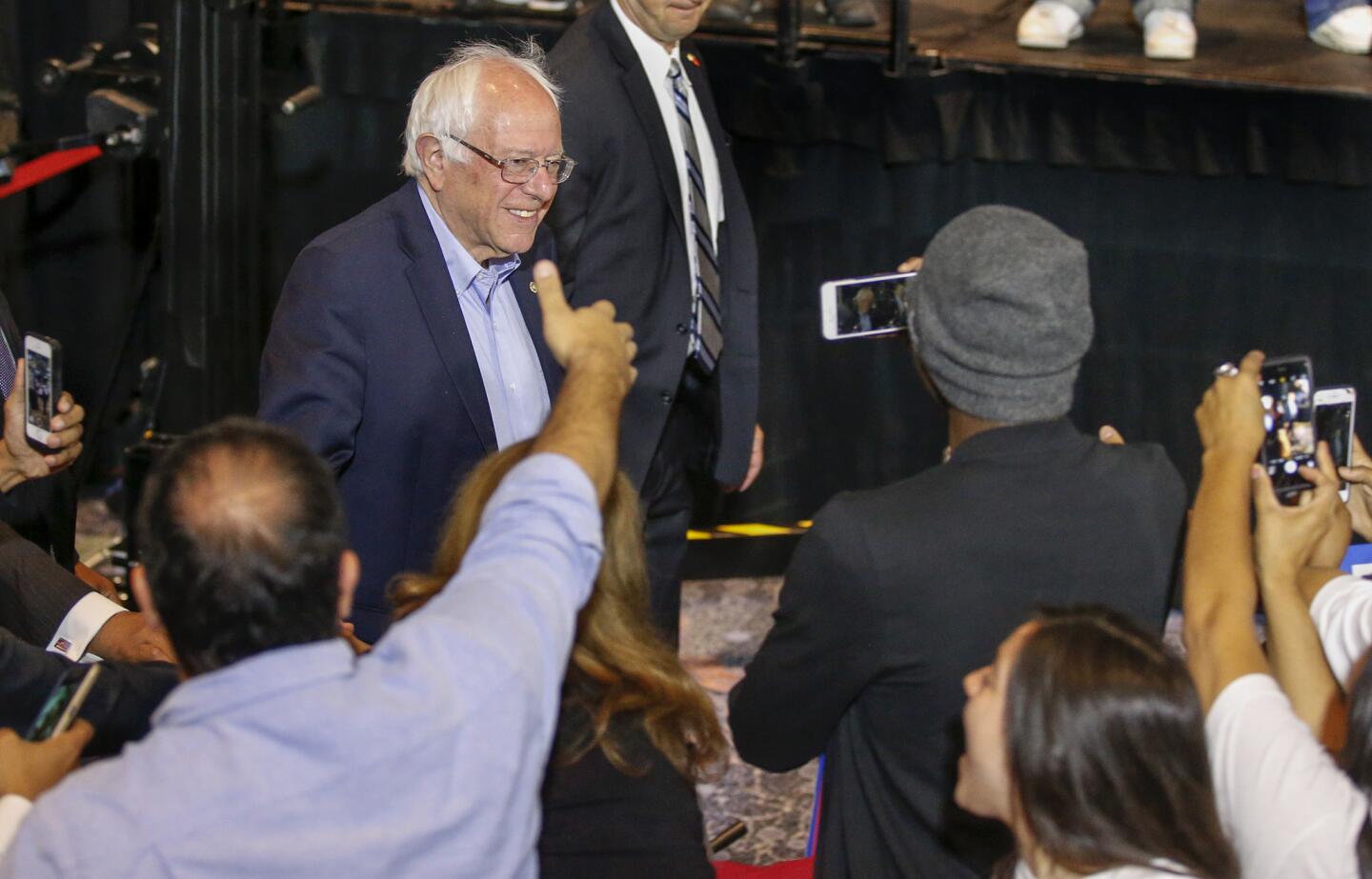 Bernie Sanders in Anaheim