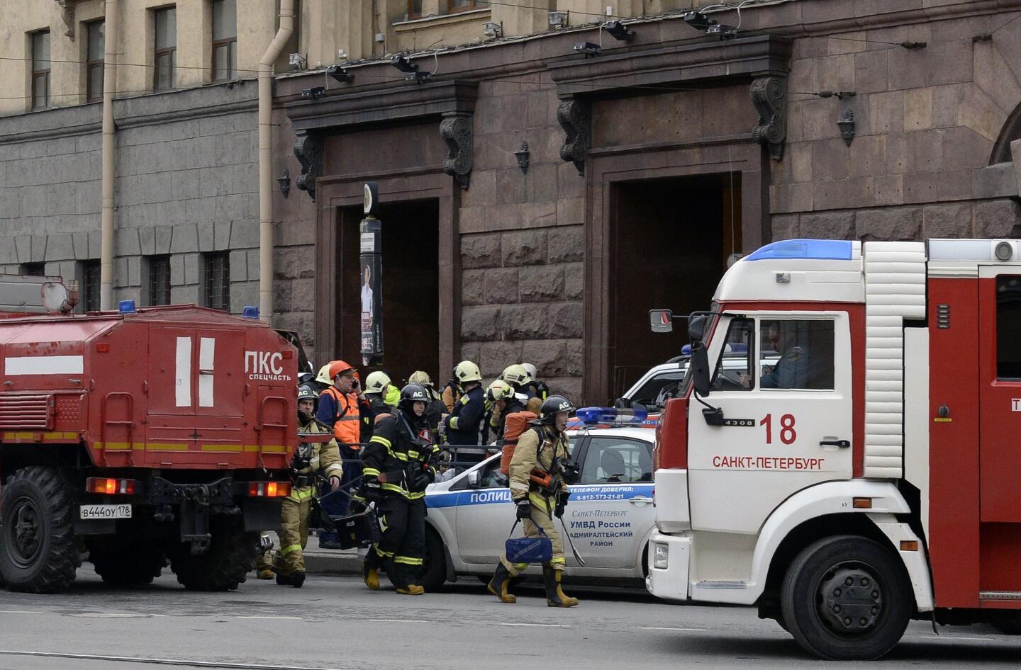 St. Petersburg subway explosion