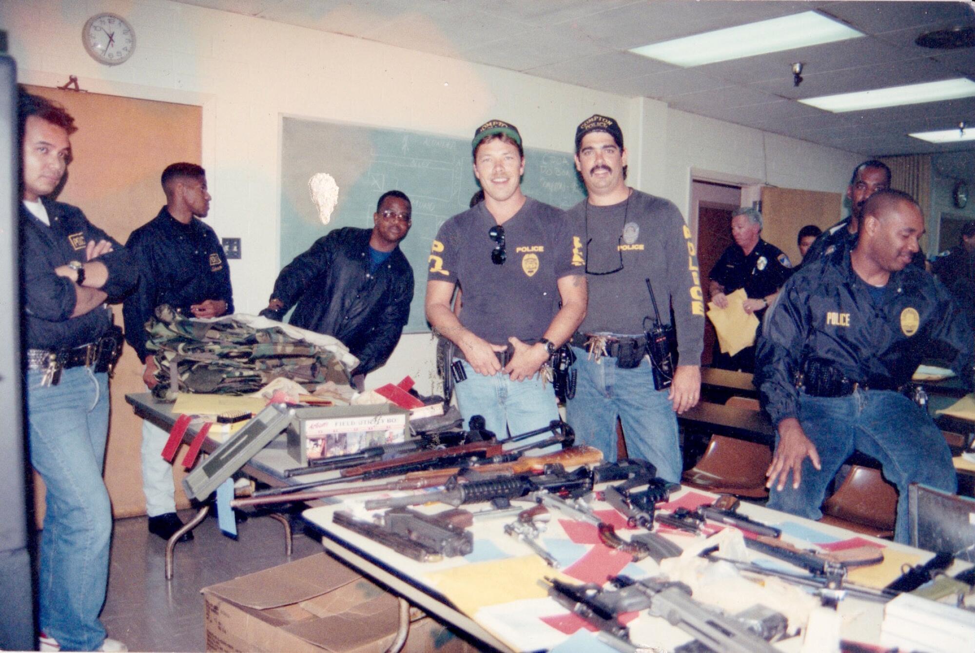 October 1996 photo from the Compton Police Department.