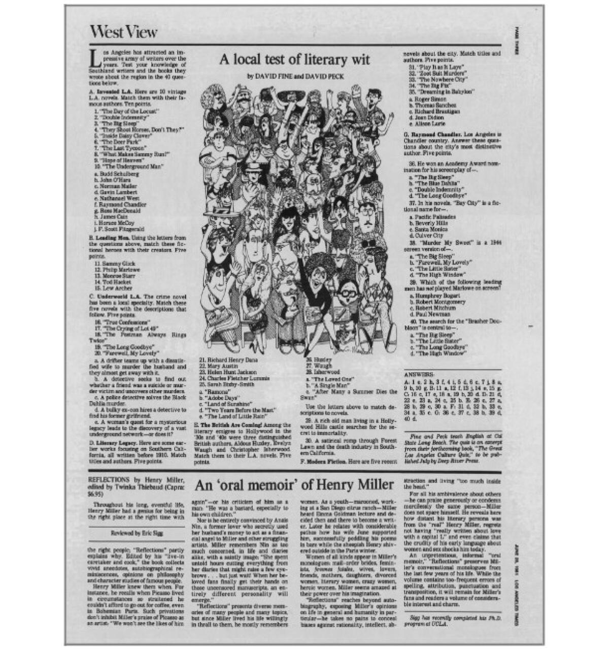 The Los Angeles Times (June 28, 1981)