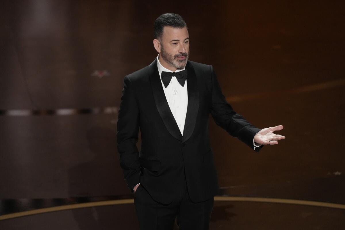 Jimmy Kimmel roasts Elon Musk. Trump makes absurd Cabinet choices. - Los Angeles Times