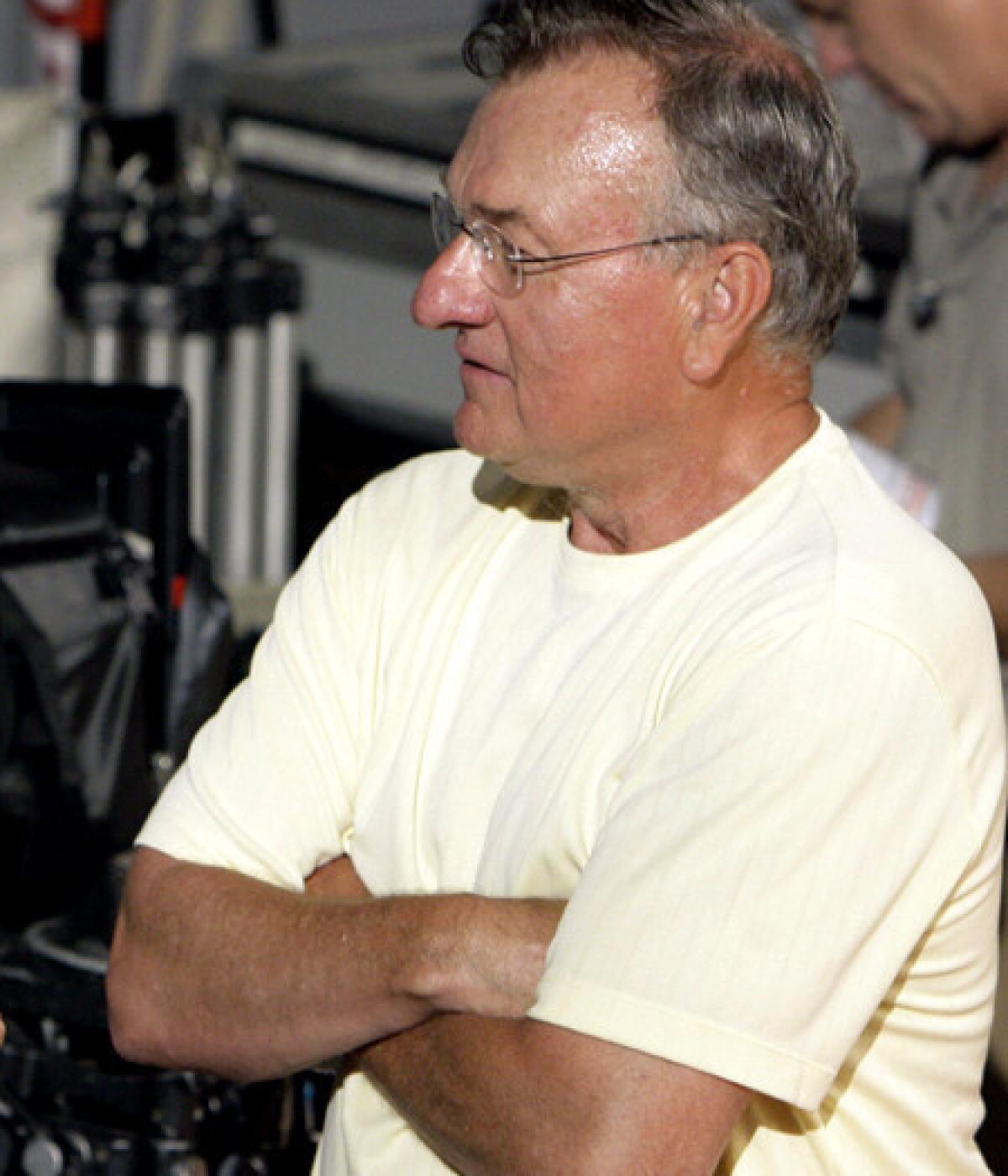 Ed Rush on the set of a movie shoot in 2007.