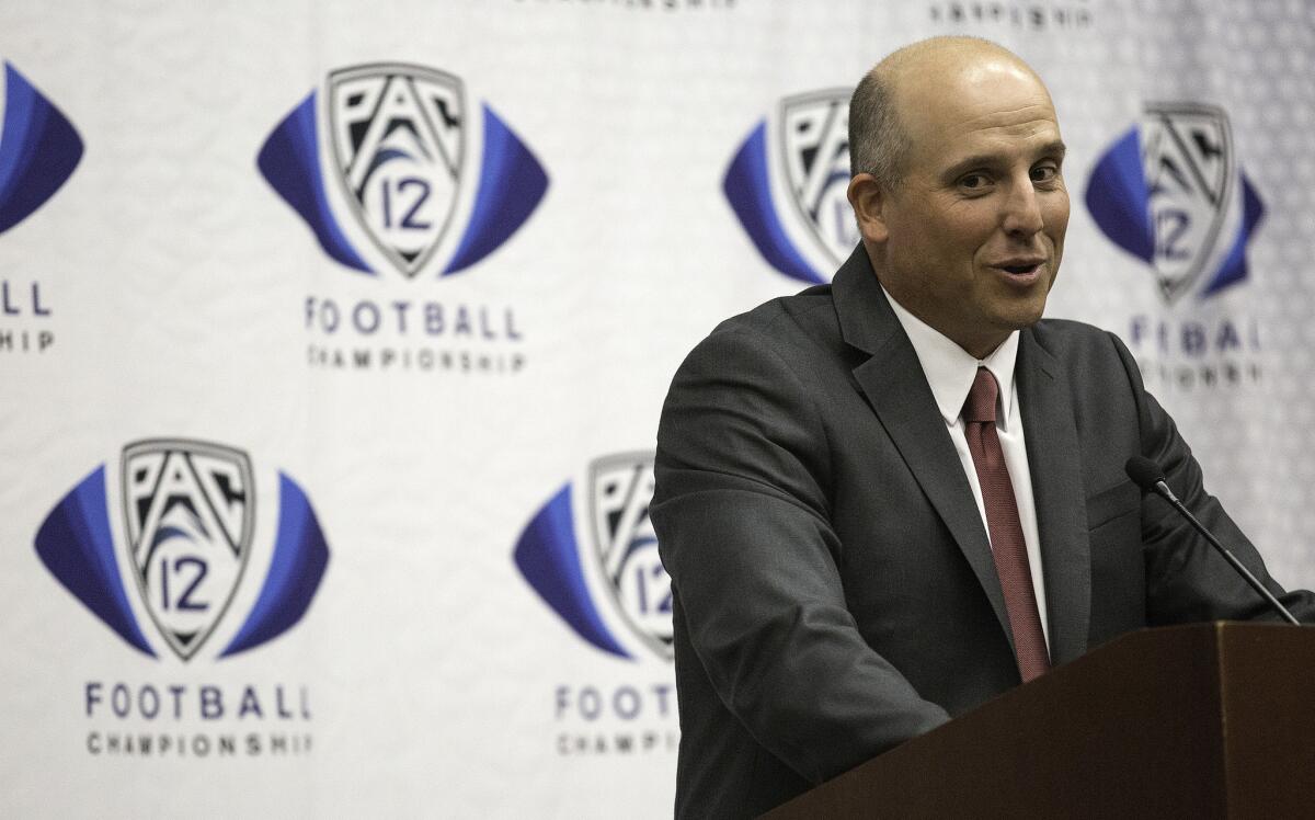 Clay Helton speaks after being introduced as the permanent head coach of USC football program.