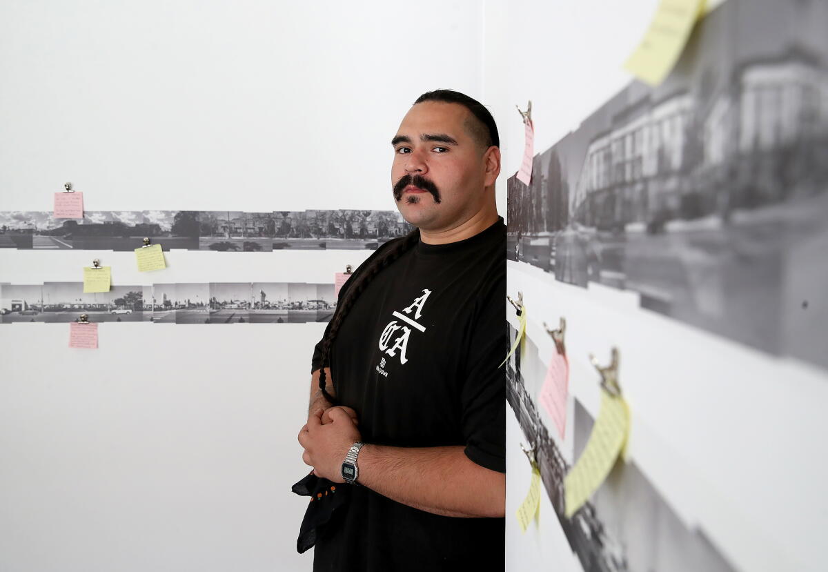 Ramirez Artist Rapper Artist's solo-exhibition documents a changing Anaheim Boulevard - Los ...