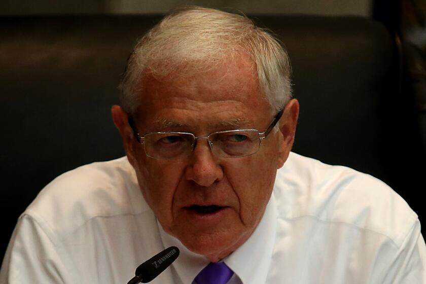 Los Angeles County Supervisor Michael D. Antonovich has proposed a plan to consolidate three county-run health agencies into one.