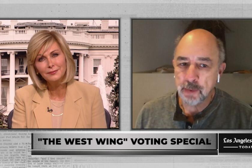 LA Times Today: Actor Richard Schiff on "The West Wing" special 