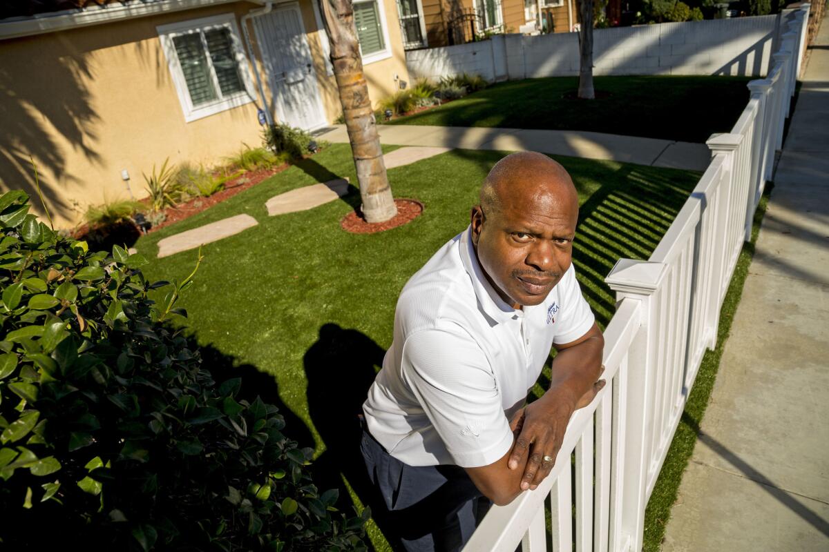 Limits on water use because of the drought prompted Los Angeles resident Rick Young to purchase artificial turf in July through the Pace financing program at Renovate America.