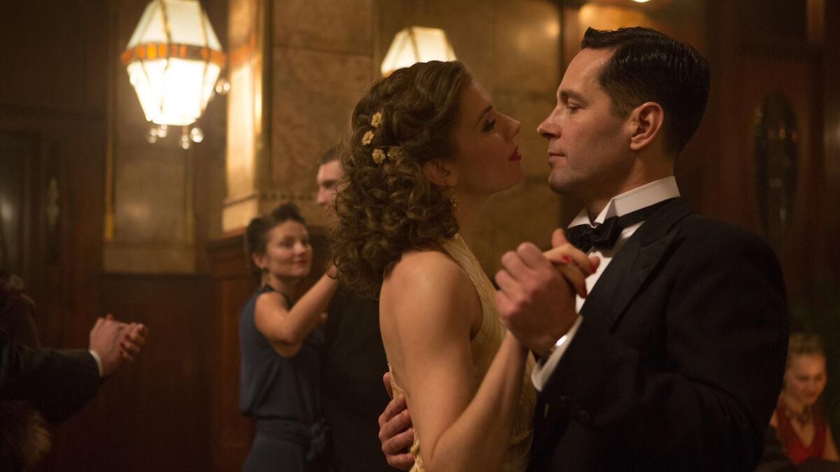 Paul Rudd and Sienna Miller in "The Catcher Was A Spy."