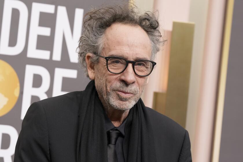 Tim Burton arrives at the 80th annual Golden Globe Awards at the Beverly Hilton Hotel on Tuesday, Jan. 10, 2023, in Beverly Hills, Calif. (Photo by Jordan Strauss/Invision/AP)