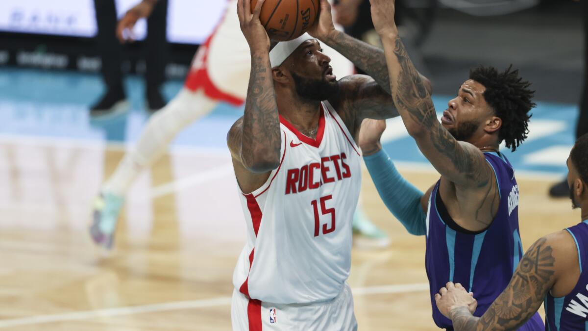 Ball's 3-point shooting lifts Hornets past Rockets 119-94